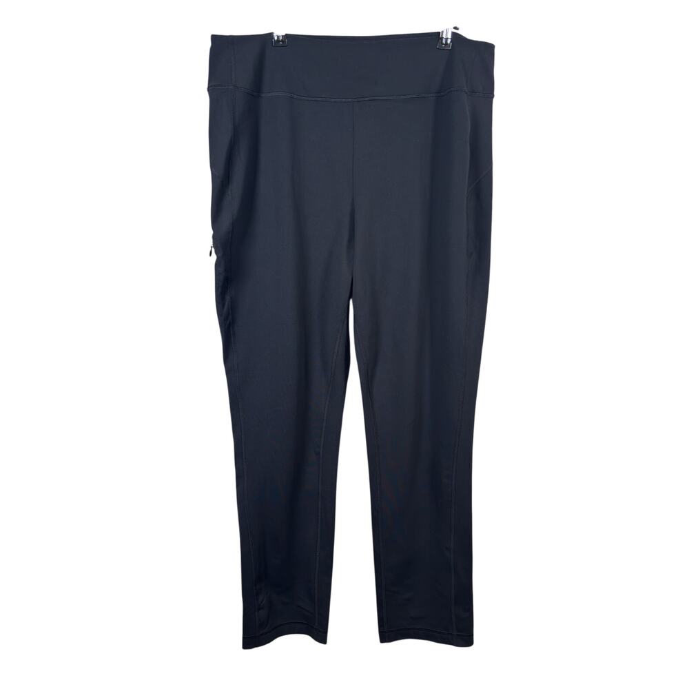 Duluth Trading Co NoGA Pants Womens Large Lx29 Classic Bootcut Black